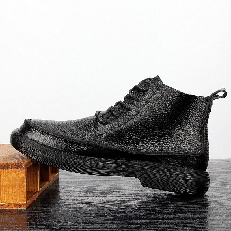 Leather Work Western - LIHUAMAO Sepatu Bot Kerja Kulit Sapi
