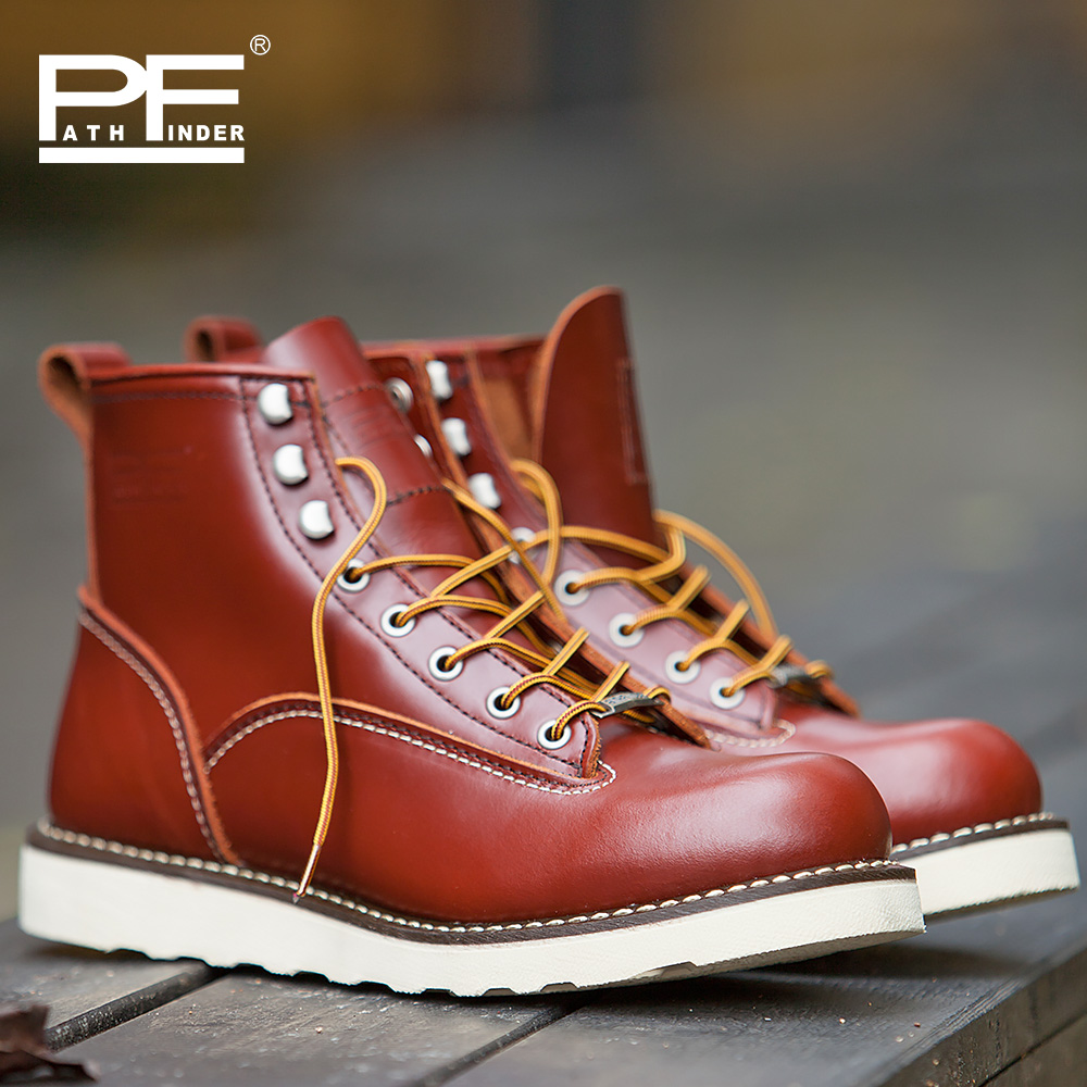 Leather Work Western - Sepatu Kerja Pria Kulit Asli Model