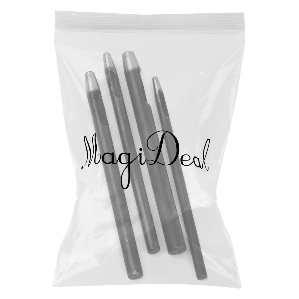 Leatherwork Hole Punch - Set Alat Pembuat Lubang Sabuk Kulit