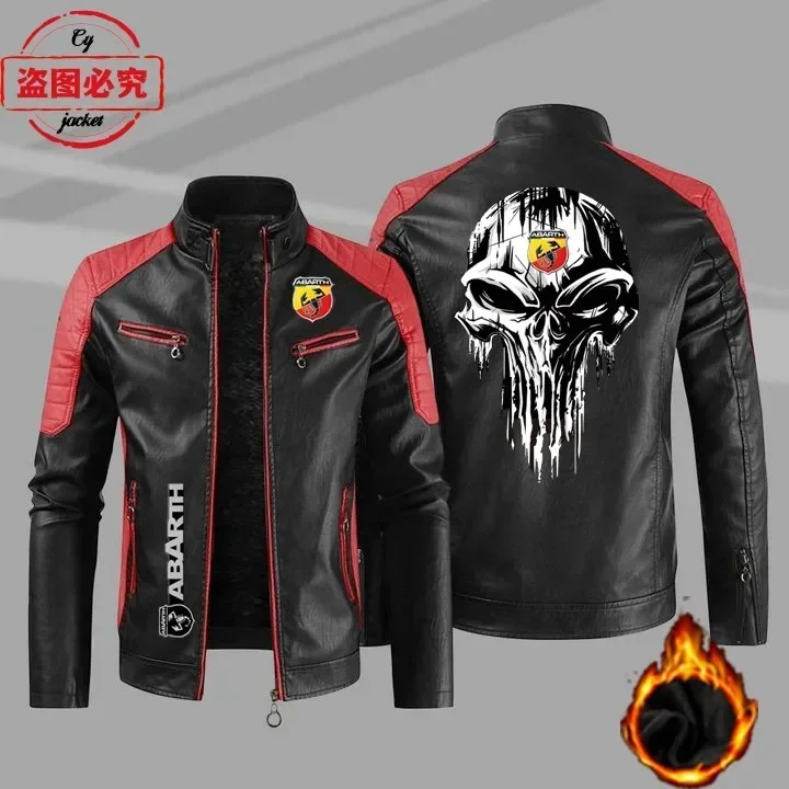 Leatherwork Logo - Jaket kulit musim semi dan musim