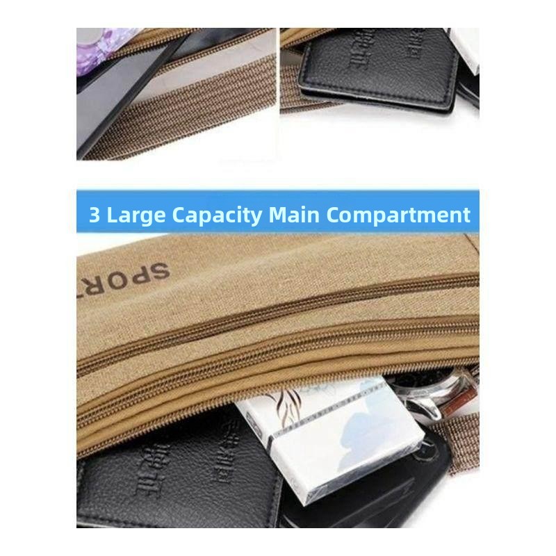 Tas Pinggang Pria Multifungsi  - Leatherwork Bag ulasan dan harga