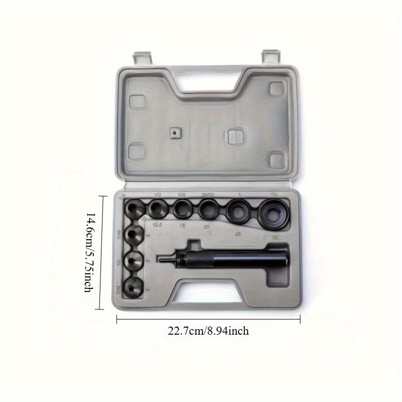 10Pcs Set Alat Pelubang Kulit  - Leatherwork Hole Punch ulasan dan harga