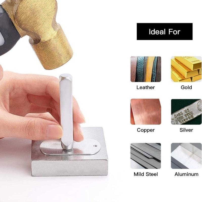 A52E Stempel Baja Kokoh 2 Sali - Leatherwork Jewelry ulasan dan harga
