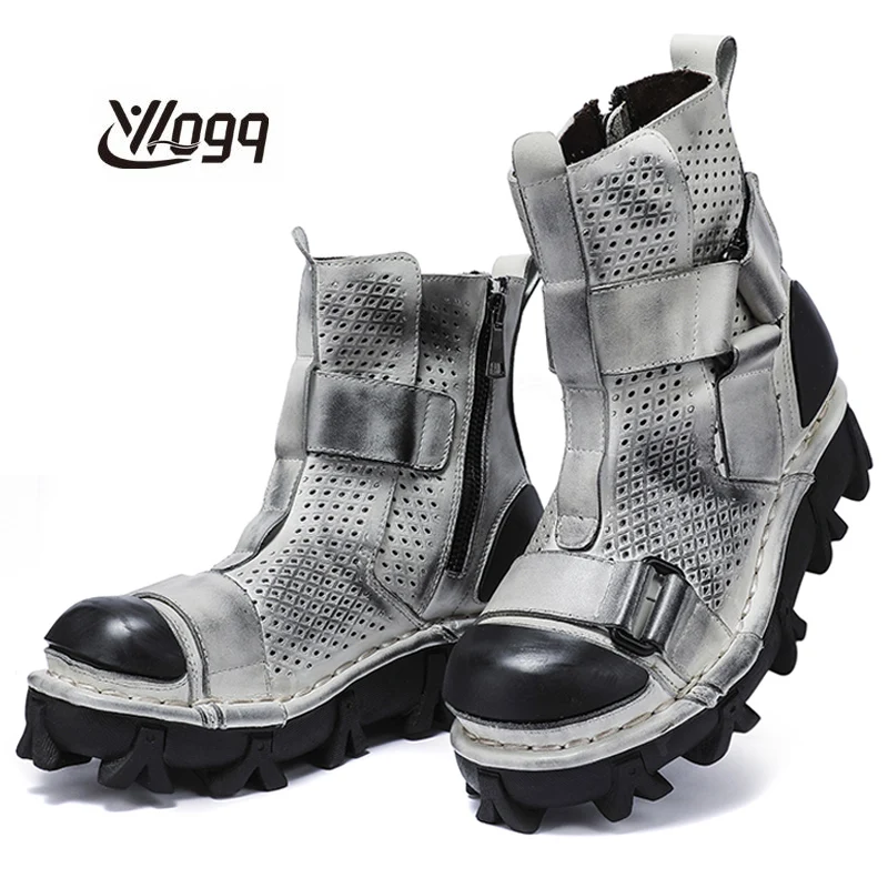 Sepatu Bot Sepeda Motor Kulit  - Leather Work Western ulasan dan harga