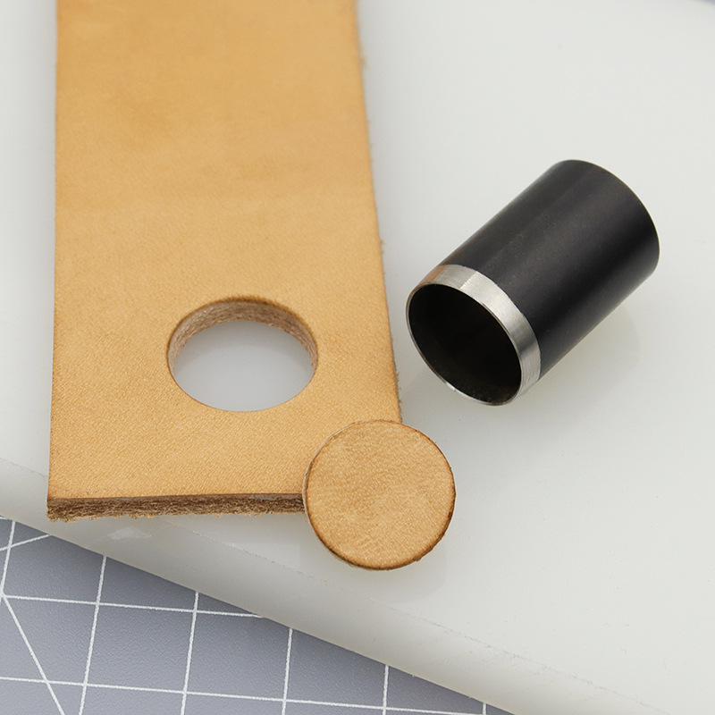 22pcs Alat Pelubang Bundar 1-5 - Leatherwork Hole Punch ulasan dan harga