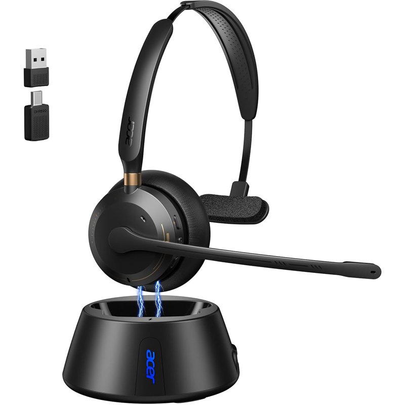 Headset Nirkabel Acer dengan M - Leatherwork Manual ulasan dan harga
