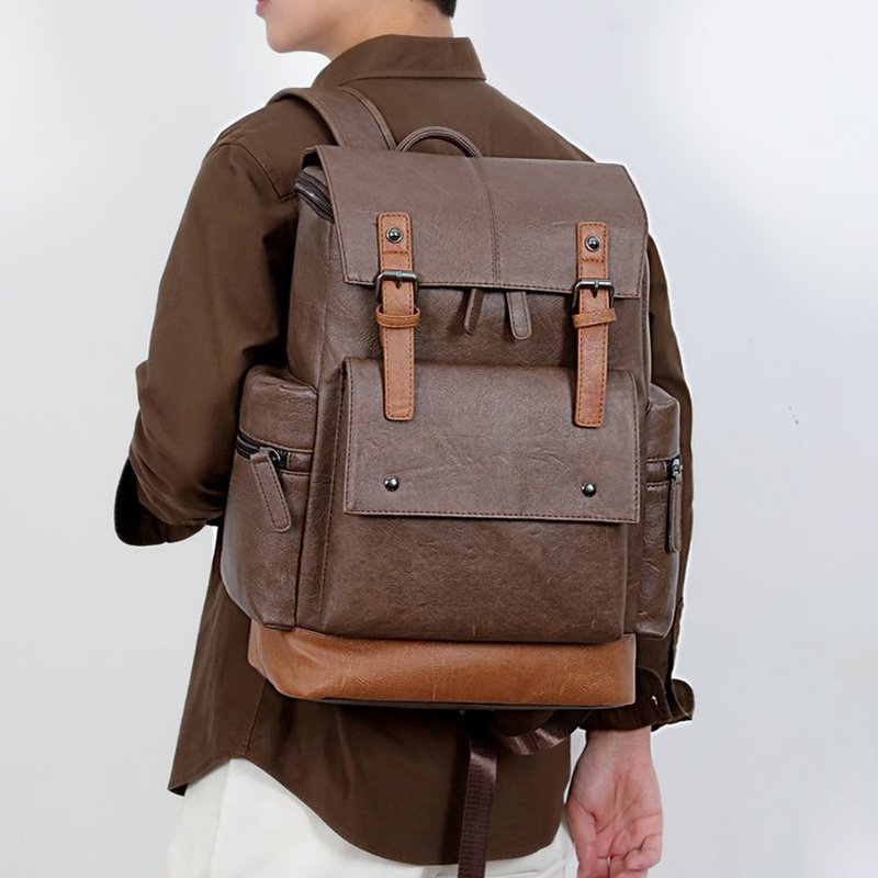 Ransel Kulit Pria Vintage Baru - Leatherwork Bag ulasan dan harga