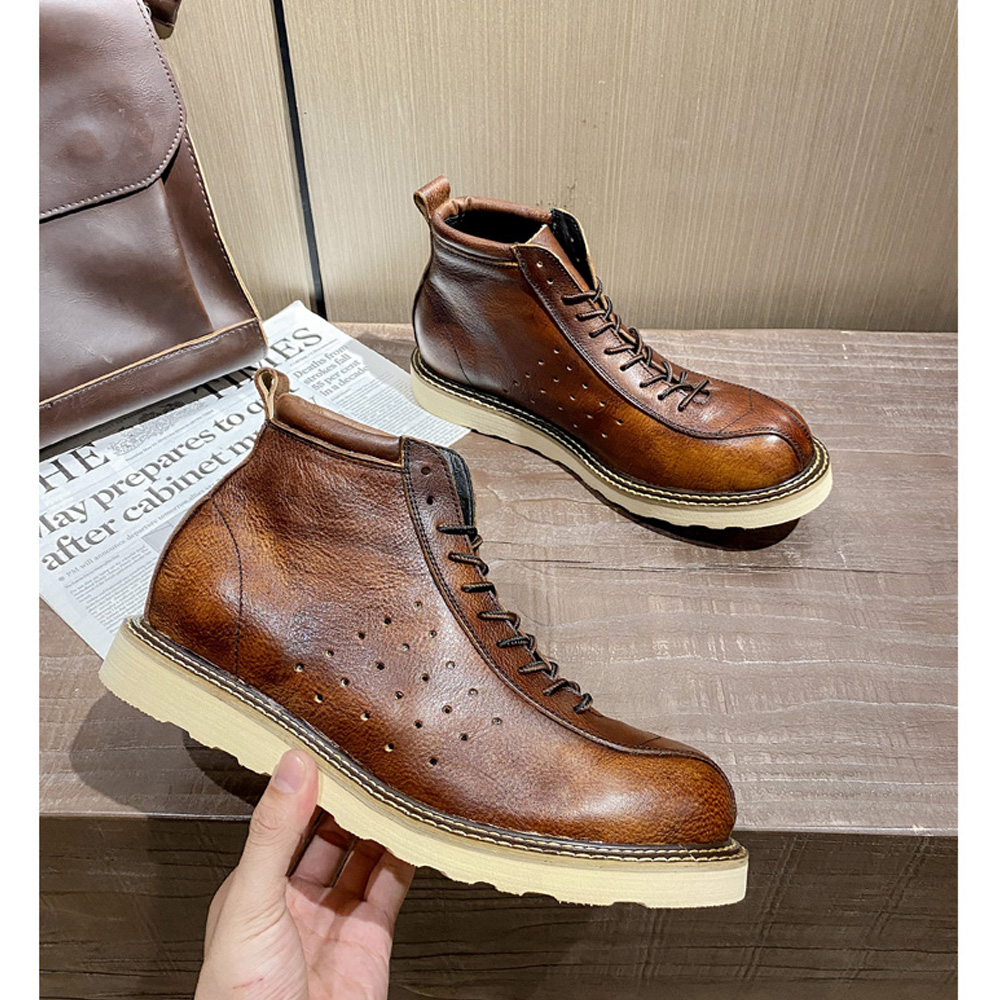Sepatu Boots Chelsea Kulit Asl - Leather Work Western ulasan dan harga