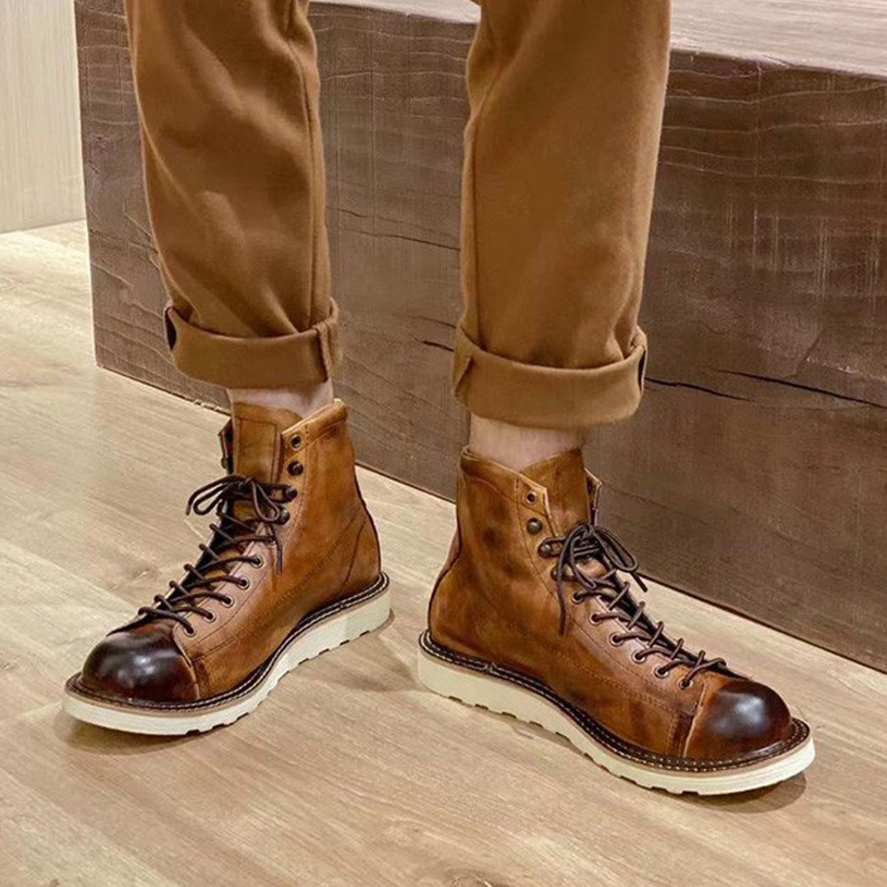 Sepatu Boots Chelsea Kulit Asl - Leather Work Western ulasan dan harga
