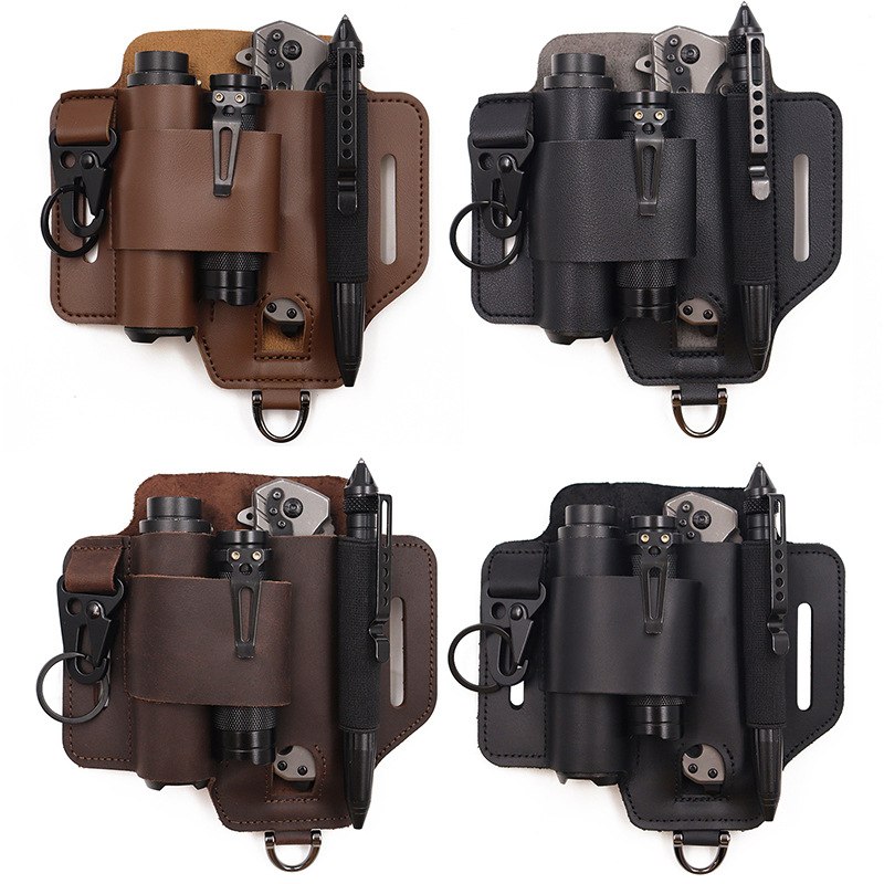 Sarung Alat Taktis EDC, Tas Pi - Leatherwork Bag ulasan dan harga