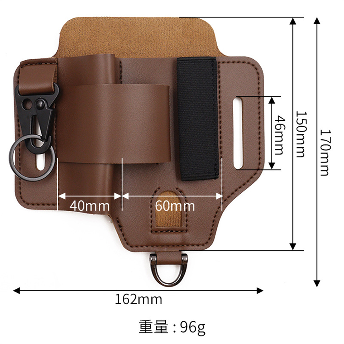Sarung Alat Taktis EDC, Tas Pi - Leatherwork Bag ulasan dan harga
