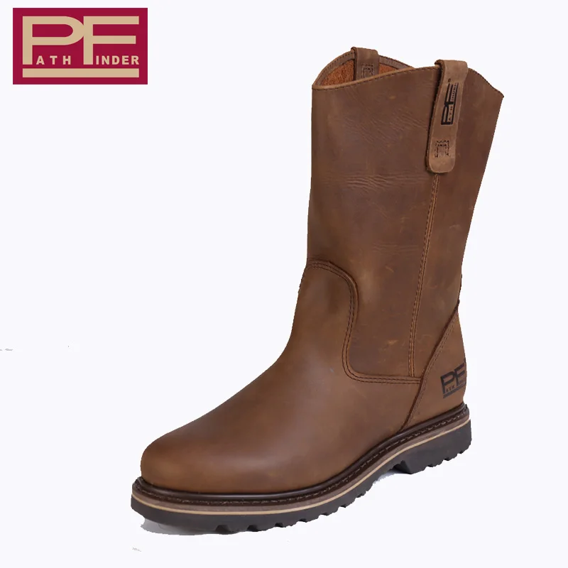 Pf Sepatu Bot Motor Goodyear-W - Leather Work Western ulasan dan harga
