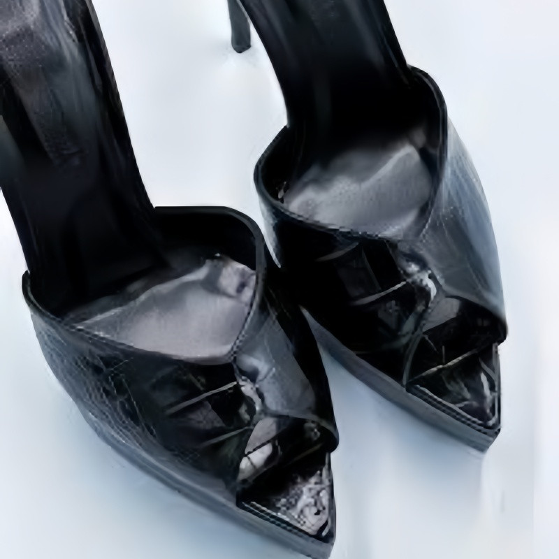 MKKHOU Sepatu Kustom Buatan Ta - Leather Work Heels ulasan dan harga