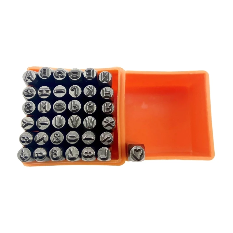 37Pcs Set Alat Pengepres Huruf - Leatherwork Jewelry ulasan dan harga