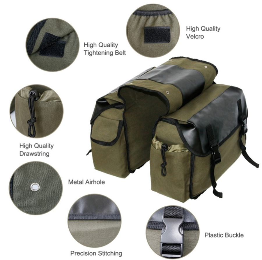 Tas Sadel Belakang Kulit Kanva - Leatherwork Bag ulasan dan harga
