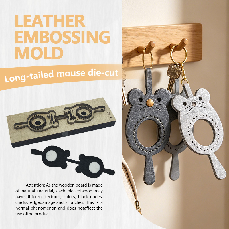 Cetakan Pemotong Kulit DIY Uku - Leatherwork Templates ulasan dan harga