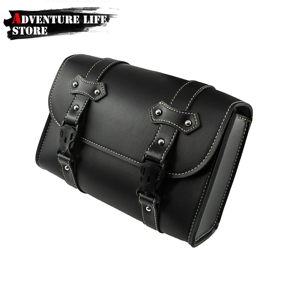 Tas Sadel Garpu Depan Sepeda M - Leatherwork Bag ulasan dan harga