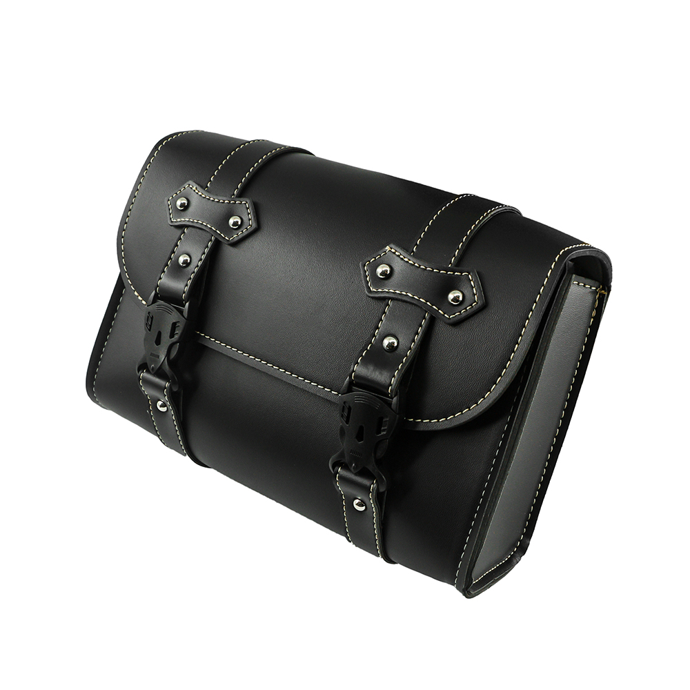 Tas Sadel Garpu Depan Sepeda M - Leatherwork Bag ulasan dan harga