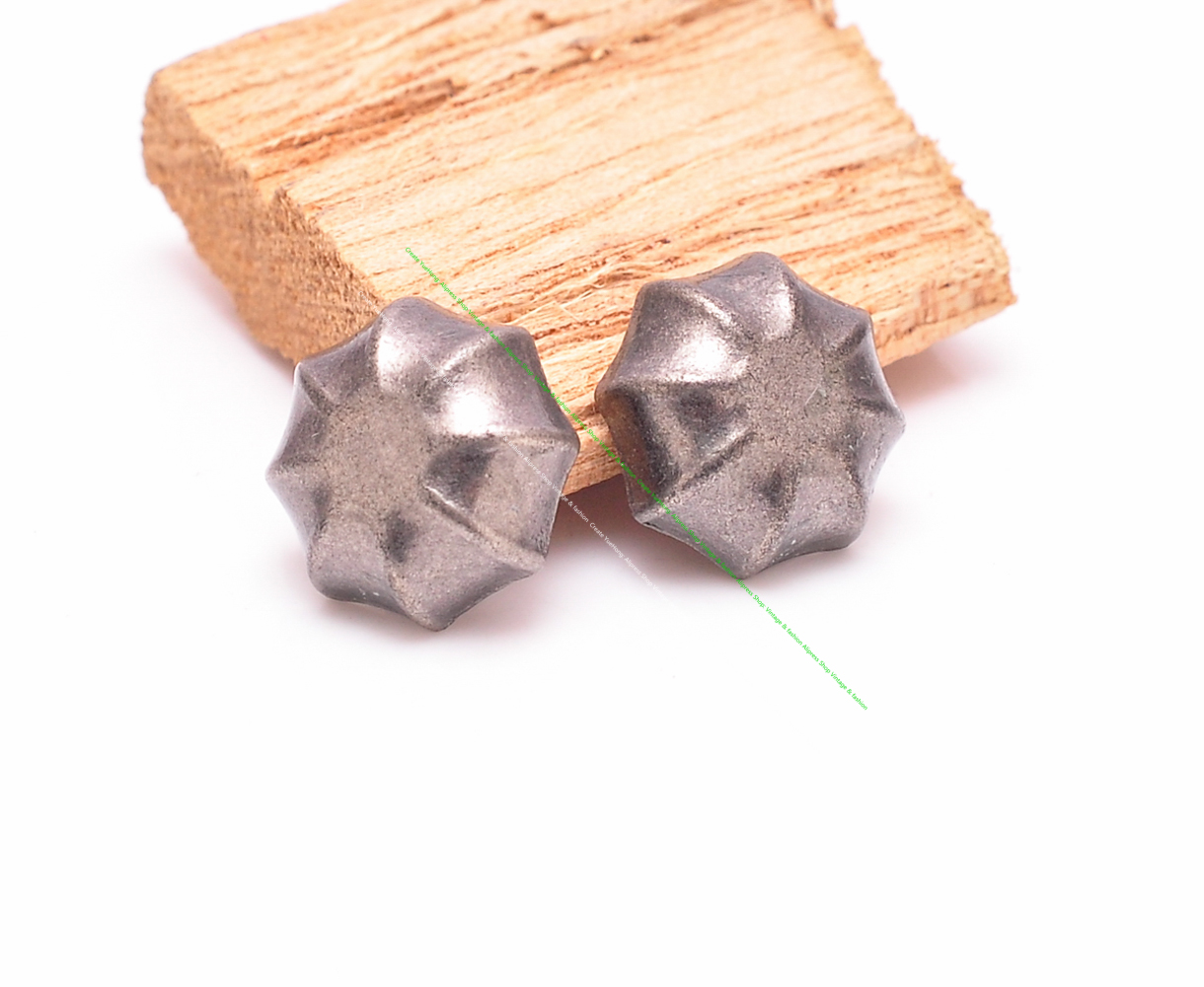 50 buah Retro perak Rosette bu - Leatherwork Jewelry ulasan dan harga