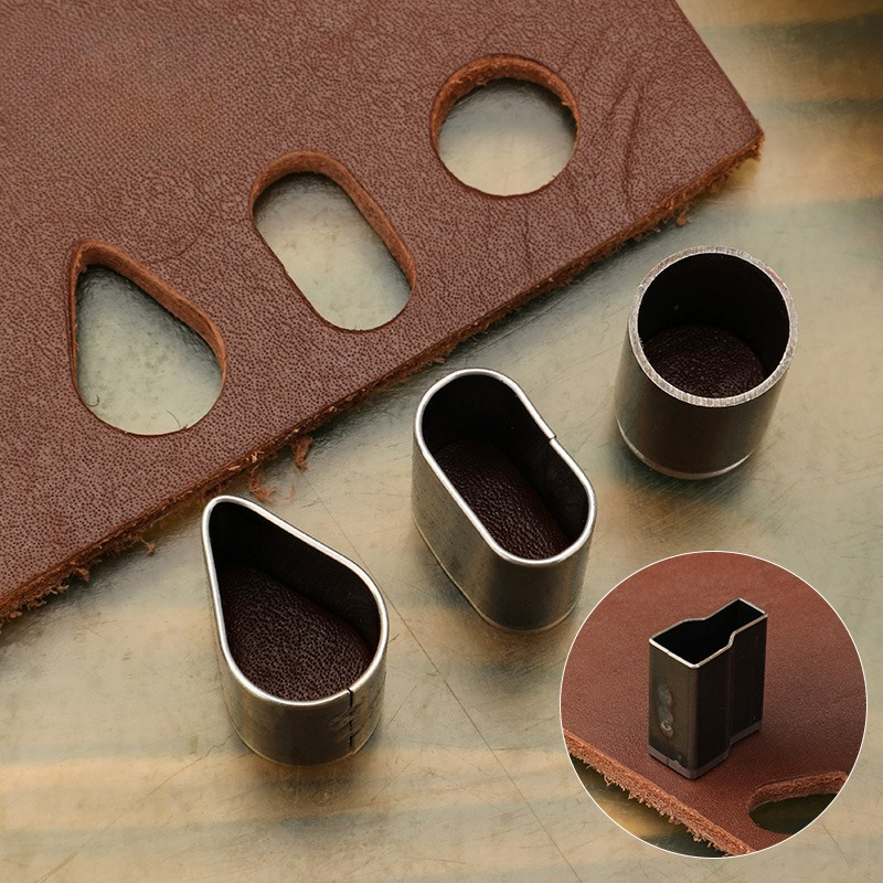Set Alat Pembuat Lubang Kulit  - Leatherwork Hole Punch ulasan dan harga
