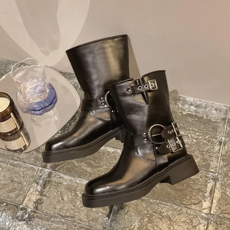 Sepatu bot Ankle wanita, alas  - Leather Work Western ulasan dan harga