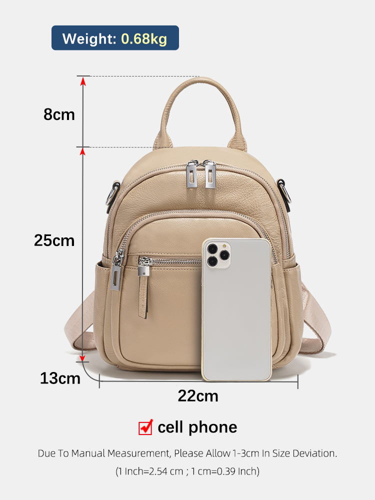 Zency Ransel Kecil Kulit Asli  - Leatherwork Bag ulasan dan harga