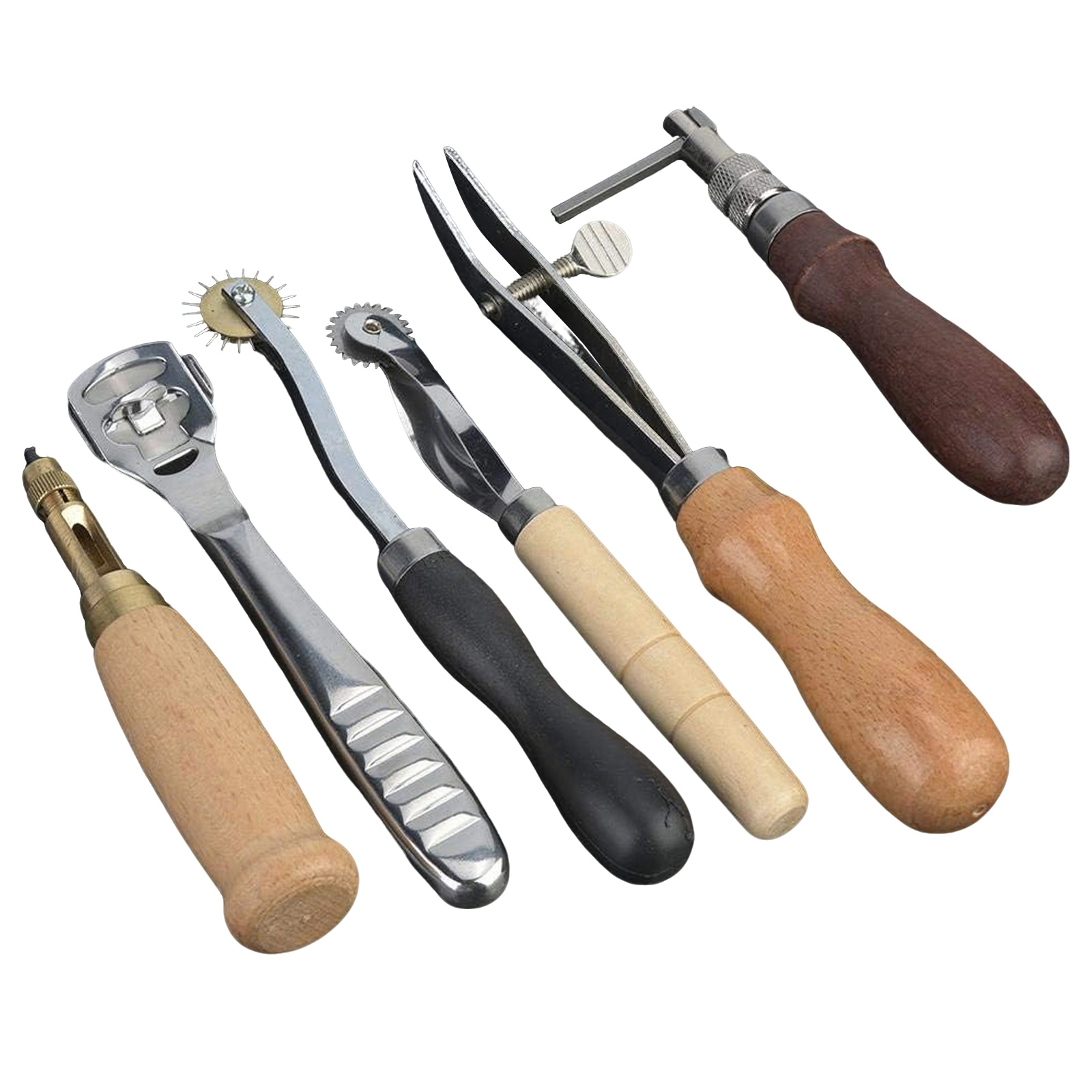 Peralatan Kulit, 19 Pcs Perlen - Leatherwork Hole Punch ulasan dan harga