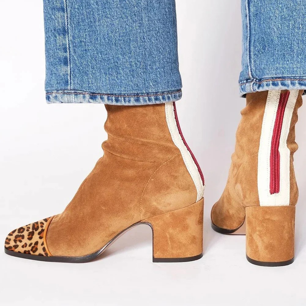 Sepatu Bot Wanita Kulit Suede  - Leather Work Western ulasan dan harga