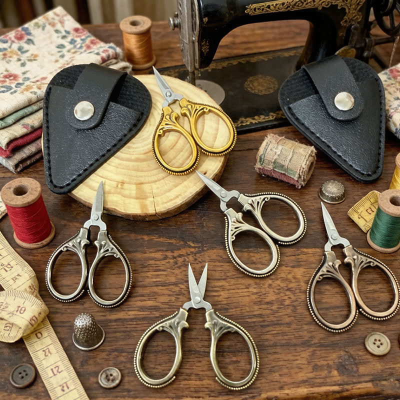 Gunting Mini Vintage dengan Pe - Leather Work In Art ulasan dan harga