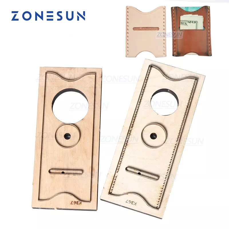 ZONESUN C2 Tempat Kartu Kredit - Leatherwork Templates ulasan dan harga