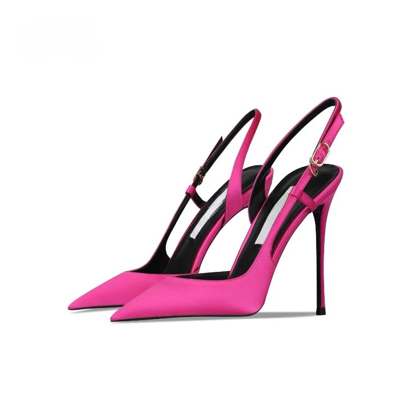 Sandal Wanita Model Eropa dan  - Leather Work Heels ulasan dan harga