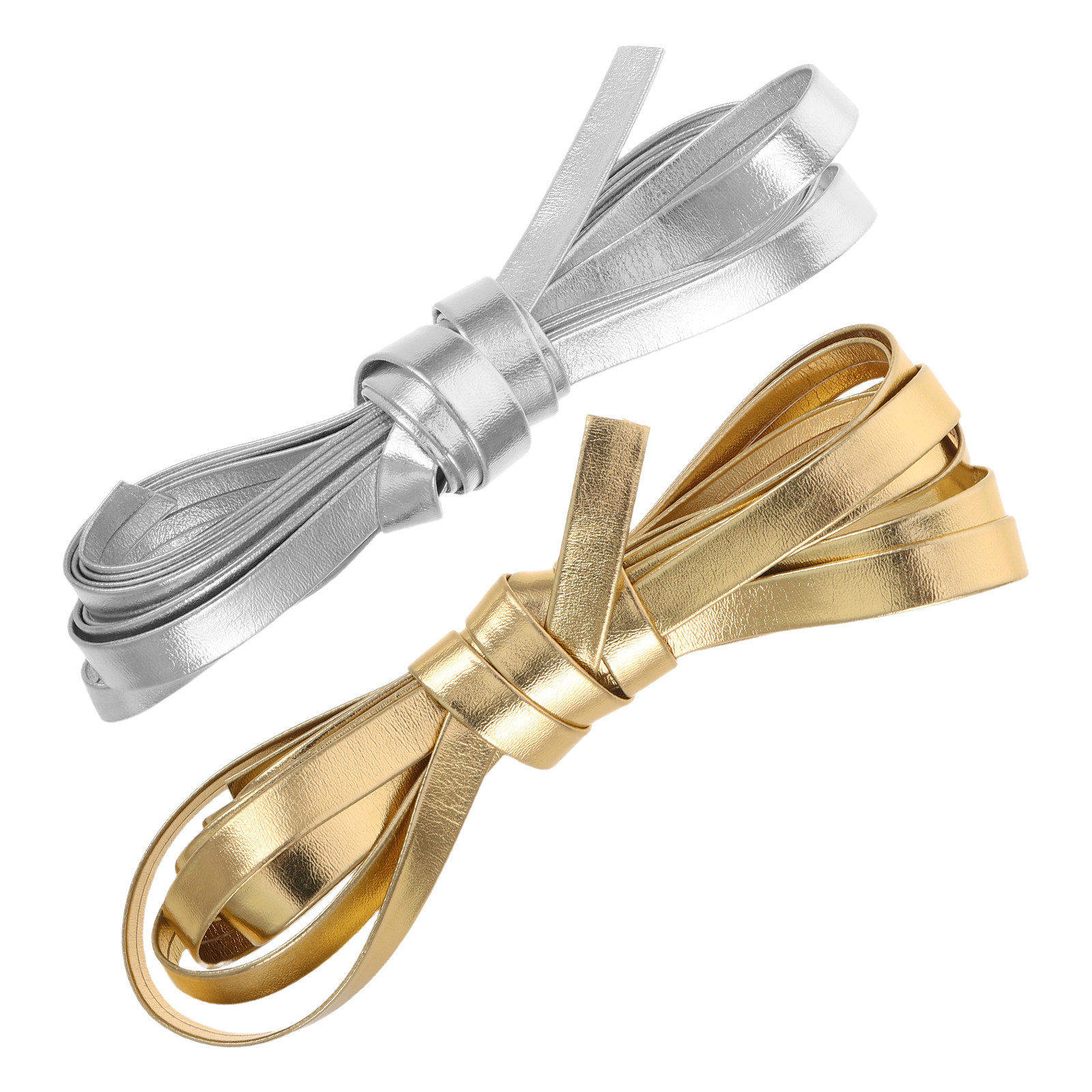 2Pcs 8Mm Gulungan Pita Buatan  - Leatherwork Jewelry ulasan dan harga