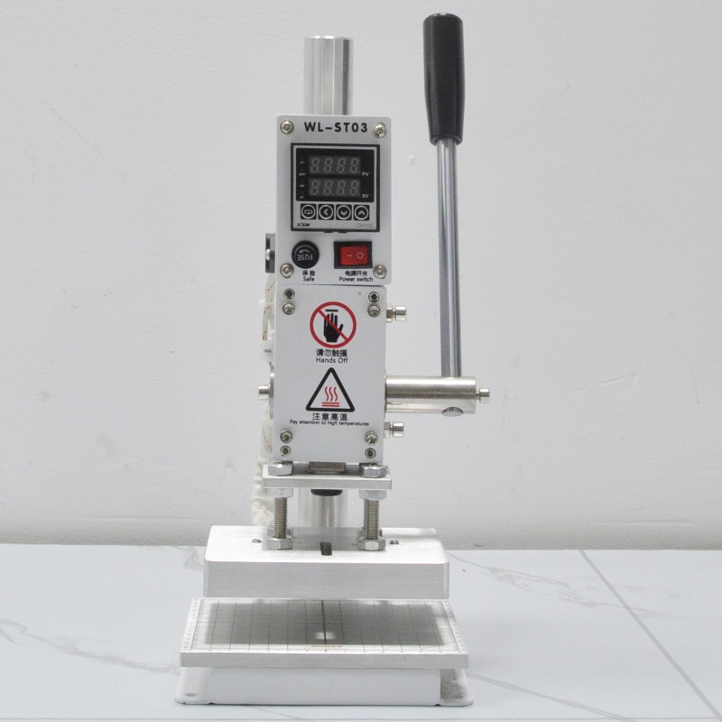 Alat Tekstur Embossing Hot Pre - Leatherwork Logo ulasan dan harga