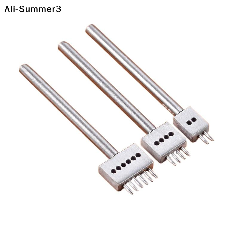【J3a】3 Buah Set Alat Pelubang  - Leatherwork Hole Punch ulasan dan harga
