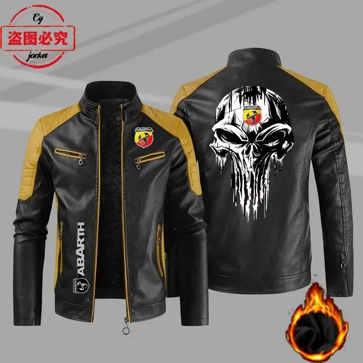 Jaket kulit musim semi dan mus - Leatherwork Logo ulasan dan harga