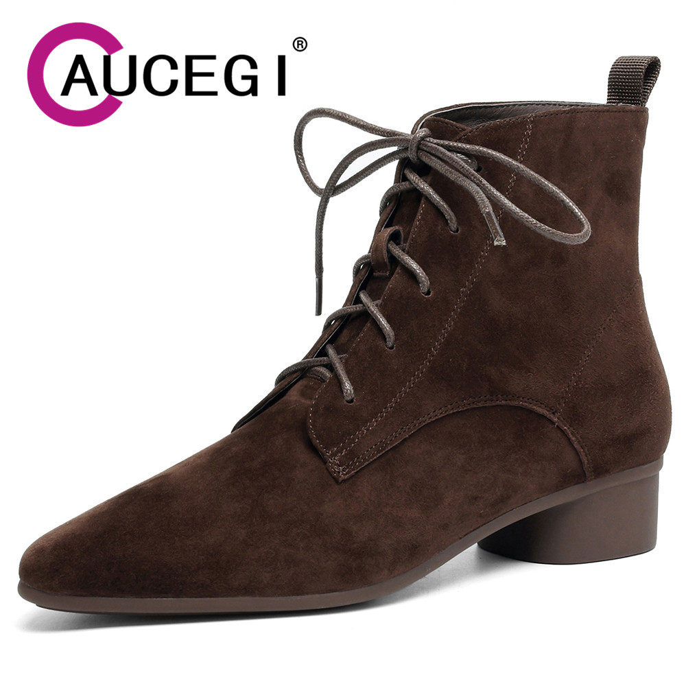 Aucegi Sepatu Bot Ankle Sederh - Leatherwork Manual ulasan dan harga