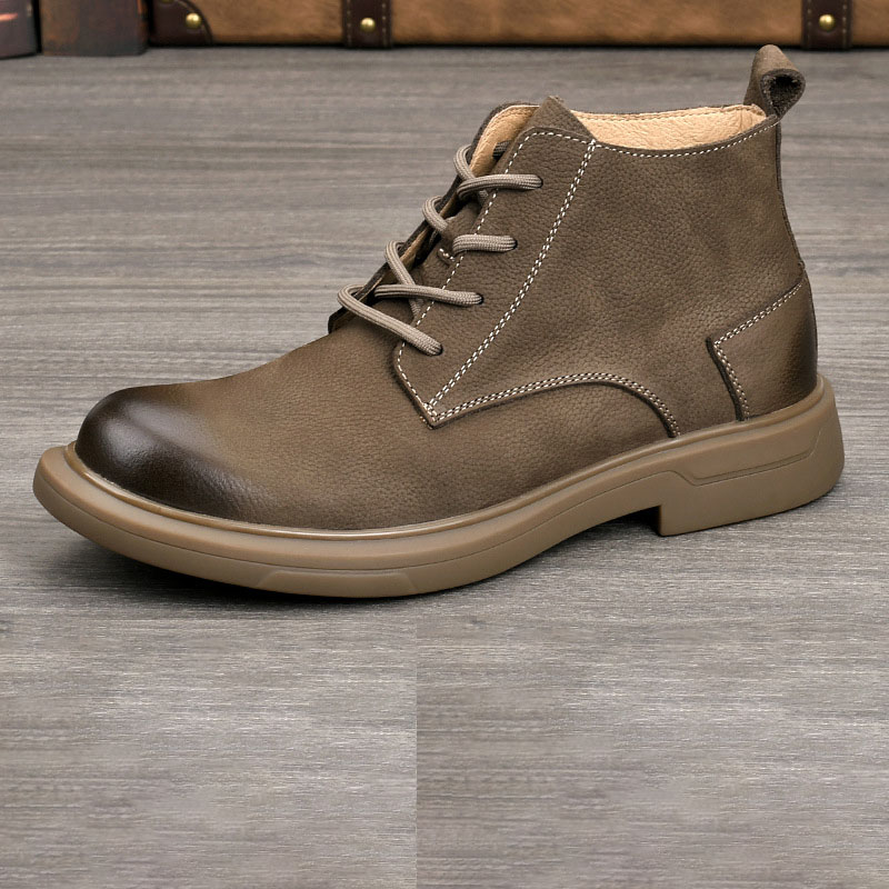 LIHUAMAO Sepatu Bot Kerja Kuli - Leather Work Western ulasan dan harga
