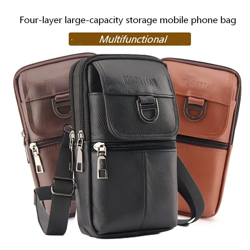 Tas Pinggang Kulit Pria - Tas  - Leatherwork Bag ulasan dan harga