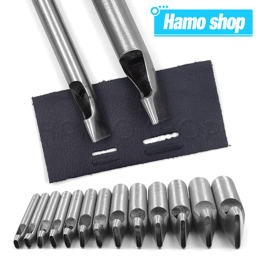 Alat Pembuat Lubang Oval Kulit - Leatherwork Hole Punch ulasan dan harga