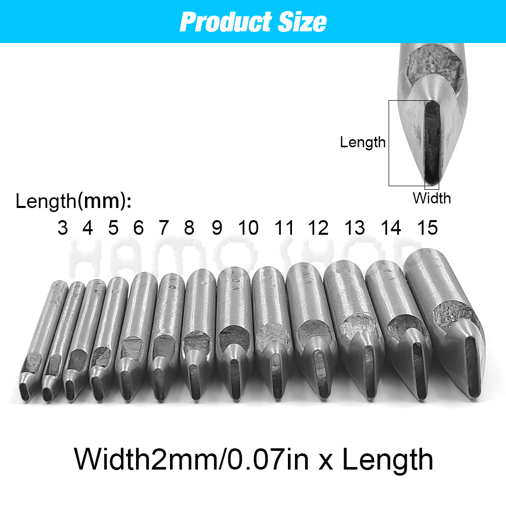 Alat Pembuat Lubang Oval Kulit - Leatherwork Hole Punch ulasan dan harga