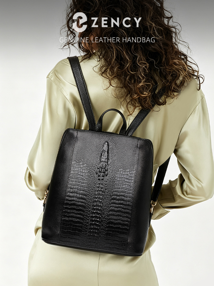 Tas Ransel Kulit Buaya Wanita  - Leatherwork Bag ulasan dan harga