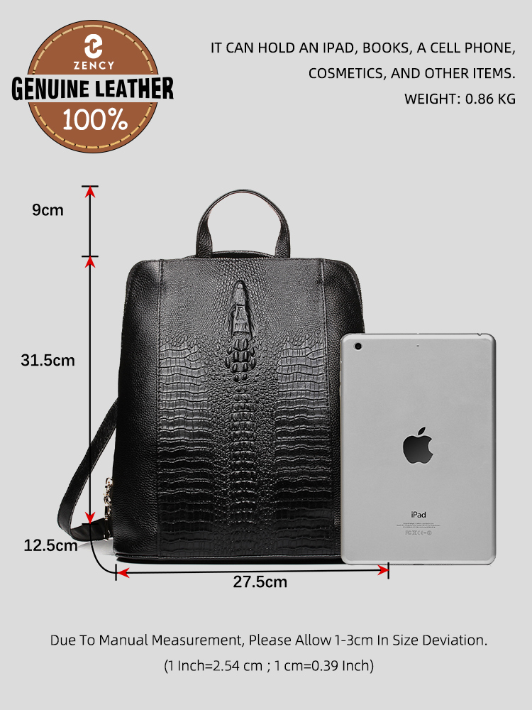Tas Ransel Kulit Buaya Wanita  - Leatherwork Bag ulasan dan harga